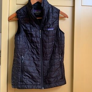 Patagonia Black Nano Puffer Vest XS